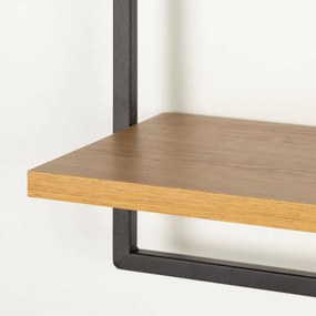 Ράφια Max Home Σίδερο Ξύλο MDF 65 X 35 X 20 CM (4 Μονάδες)