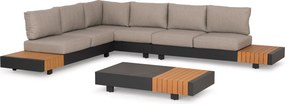 ΣΕΤ ΣΑΛΟΝΙ ΕΞ.ΧΩΡΟΥ 4ΤΜΧ ADHARA HM6189 ΑΛΟΥΜΙΝΙΟ-OLEFIN ΥΦΑΣΜΑ-SINTERED STONE