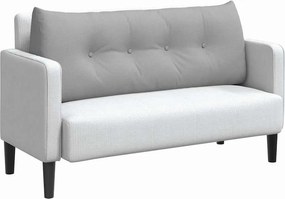 vidaXL Μαξιλάρι Πλάτης Σκίουρος Γκρί 120 x 24 x 50 εκ ύφασμα