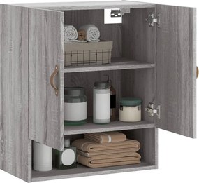 vidaXL Ντουλάπι Τοίχου Γκρι Sonoma 60x31x70εκ. Επεξεργασμένο Ξύλο