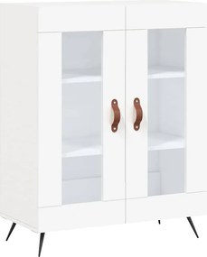 vidaXL Ντουλάπι Λευκό 69,5x34x180 εκ. από Επεξεργασμένο Ξύλο