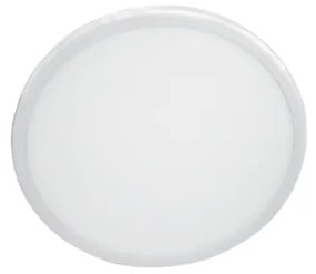 Φωτιστικό Πάνελ Χωνευτό LED 9W Λευκό 3000K 700Lm Slim 2,5cm Φ11,8cm FLEXI930RW ACA FLEXI930RW Λευκό