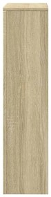vidaXL Κάλυμμα Καλοριφέρ Sonoma Δρυς 104x20x82 εκ. Επεξεργασμένο Ξύλο