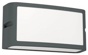 Φωτιστικό Επίτοιχο Eglo 900808 CAMARDA Ανθρακί (Anthracite) 4000K
