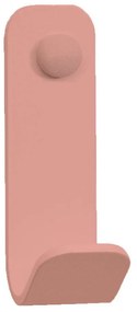 Άγκιστρο Μπάνιου Μονό 15-303 5x5x13cm Pink Pam&amp;Co Ανοξείδωτο Ατσάλι