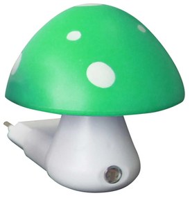 Λαμπάκι Νυχτός 846LED4SG Green Plastic
