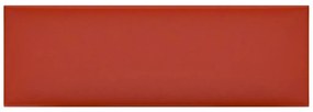 Πάνελ Τοίχου 12 τεμ. Κόκκινα 90 x 30 εκ. 3,24 μ² Συνθ. Δέρμα - Κόκκινο