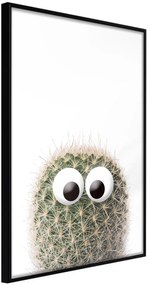 Αφίσα - Funny Cactus II - 20x30 - Μαύρο - Χωρίς πασπαρτού