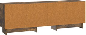 vidaXL Ντουλάπι TV Καπνιστή Δρυς 150 x 31 x 50 εκ.