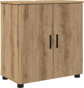 vidaXL Ντουλάπι Μπάνιου Artisan Oak 61 x 35 x 64 εκ.