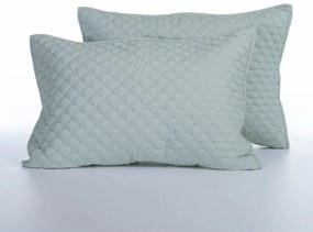Ζεύγος Μαξιλαροθήκες Καπιτονέ (52x72) Nef-Nef Homeware Scofield Blue