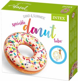 Φουσκωτή ρόδα Intex Donut Λευκό 99 x 25 cm