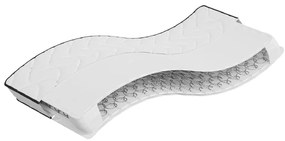 vidaXL Στρώμα με Bonnell Springs Medium 90 x 200 εκ.