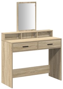 vidaXL Τουαλέτα  με Συρτάρια Sonoma Oak 100x41x140 εκ.