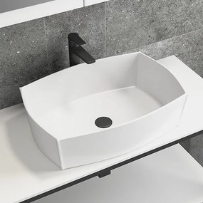 Furnibath S10 101 White - Βάση Επιτραπέζιου Επιπλου με Ραφι 101x46