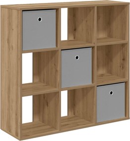 vidaXL Πλαϊνό γραφείο Artisan Oak 88,5 x 29 x 84,5 εκ.