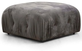 Σκαμπό Bubble Pouffe 560ARE1419 95x95x45cm Grey