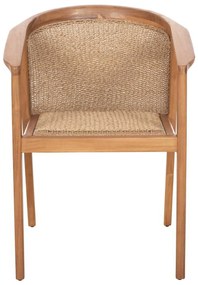 ΠΟΛΥΘΡΟΝΑ ΤΡΑΠΕΖΑΡΙΑΣ RENLY HM18239 ΞΥΛΟ ΤΕΑΚ ΦΥΣΙΚΟ-ΣΧΟΙΝΙ VIRO 60x59x82Υεκ.