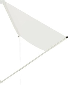 vidaXL Τέντα Συρόμενη Κρεμ 400 x 150 εκ.