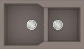 Sanitec Ultra Granite 804 (86x50) - Γρανιτένιος νεροχύτης - Sienna