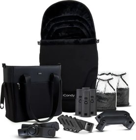 iCandy Καρότσι και Port-Bebe Orange 4 Bundle Fossil