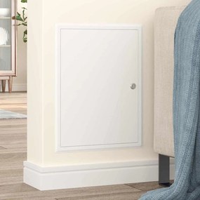 vidaXL Πάνελ Πρόσβασης Λευκό 43 x 33 x 3 cm Ατσάλι