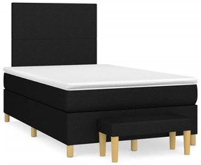 ΚΡΕΒΑΤΙ BOXSPRING ΜΕ ΣΤΡΩΜΑ ΜΑΥΡΟ 120X190 ΕΚ. ΥΦΑΣΜΑΤΙΝΟ 3270392