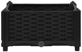 vidaXL Ζαρντινιέρα 40 x 40 x 23 εκ. από Πολυπροπυλένιο