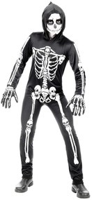 Αποκριάτικη Στολή Skeleton 0006 - 318146 (Wid-14++ Ετών: Ύψος από 158 έως 164cm/ Μέση:66-70cm)