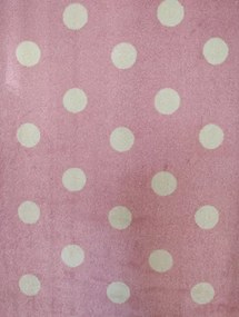 Παιδικό Χαλί LOLLIPOPS 8334/G PINK DOTS &#8211; 080×150 cm 080cm x 150cm