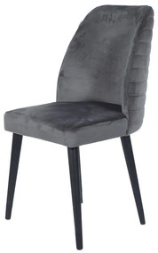 Artekko Ofeical Καρέκλα Πόδια Black (49x55x90)cm - Ύφασμα - 783-0010-A