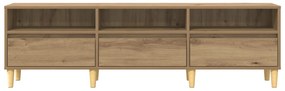 vidaXL Ντουλάπι TV artisan δρυς 150 x 30 x 45 εκ Επεξεργασμένο ξύλο