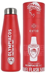 Estia Θερμός Παγούρι Travel Flask 500ml Olympiacos Bc Edition 00-12304