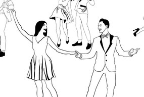 Σετ των 2 Intra απο ξύλο plywood 3mm-4mm πάχος – Πακέτο ερωτευμένων για την ημέρα του Αγίου Βαλεντίνου Δίασταση 20x20 cm INTRAFABR-113664208