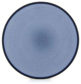 Πιάτο Γλυκού Equinoxe RV649496K6 21,5x21,5x2,5cm Blue Revol Πορσελάνη