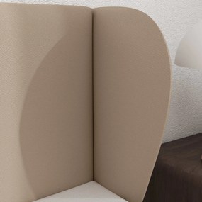 vidaXL Αυτί Κεφαλής Ώχρα 40 x 23 x 6 εκ PVC