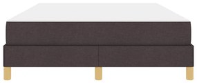 vidaXL Κρεβάτι με ελατήρια Καφέ 140 x 200 cm