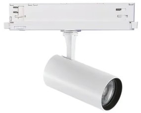 Σποτ Τριφασικής Ράγας Link LED 8W Λευκό 3000K CRI90 Dimmer 1-10V Fox 302546 Ideal Lux 302546
