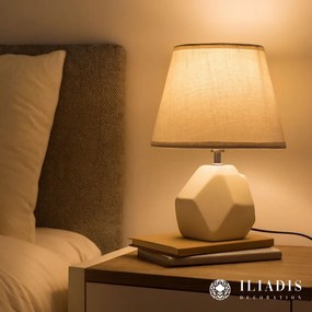 ΛΑΜΠΑΤΕΡ ΛΕΥΚΟ ΚΕΡΑΜΙΚΟ ΜΕ ΛΕΥΚΟ ΚΑΠΕΛΟ Φ20Χ29.5ΕΚ