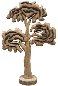 Διακοσμητικό Δέντρο Ethelia 312-000026 35,5x11x53cm Natural Inart Wood