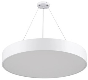 Φωτιστικό Οροφής Πλαφονιέρα Burton 61203-P Led 75W Φ60cm White GloboStar