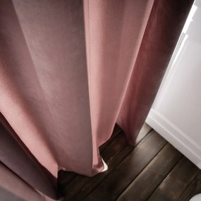 Κουρτίνα Με Τρουκς Winter Mauve Grey 140x280 - Gofis Home 711/19