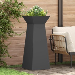 vidaXL Βάση Φυτών Μαύρη Μέταλλο 40 x 40 x 101 εκ Γλάστρες Βάση Φυτών