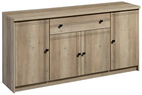Μπουφές Libby φυσικό 160x39.5x83εκ 160x39.5x83.5 εκ.