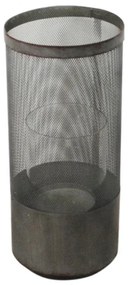 Κηροπήγιο Ρεσώ 012.862416047 Φ18x40,5cm Dark Grey Μέταλλο