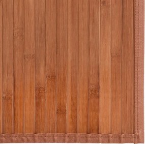 vidaXL Χαλί Ορθογώνιο Καφέ 100 x 200 εκ. Μπαμπού