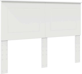 vidaXL Σκελετός Κρεβατιού Λευκό 160 x 200 cm Επεξεργασμένο ξύλο