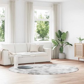 Χαλί Shaggy με Ψηλό Πέλος NAVARRA Ανοιχτό Γκρι 240x240 εκ.