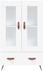 vidaXL Ντουλάπα Λευκή 69,5 x 31 x 115 εκ. από Επεξεργασμένο Ξύλο