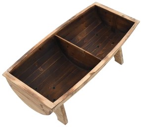 vidaXL Πάγκος Αποθήκευσης 103 x 51 x 44 εκ. από Μασίφ Ξύλο και Ύφασμα